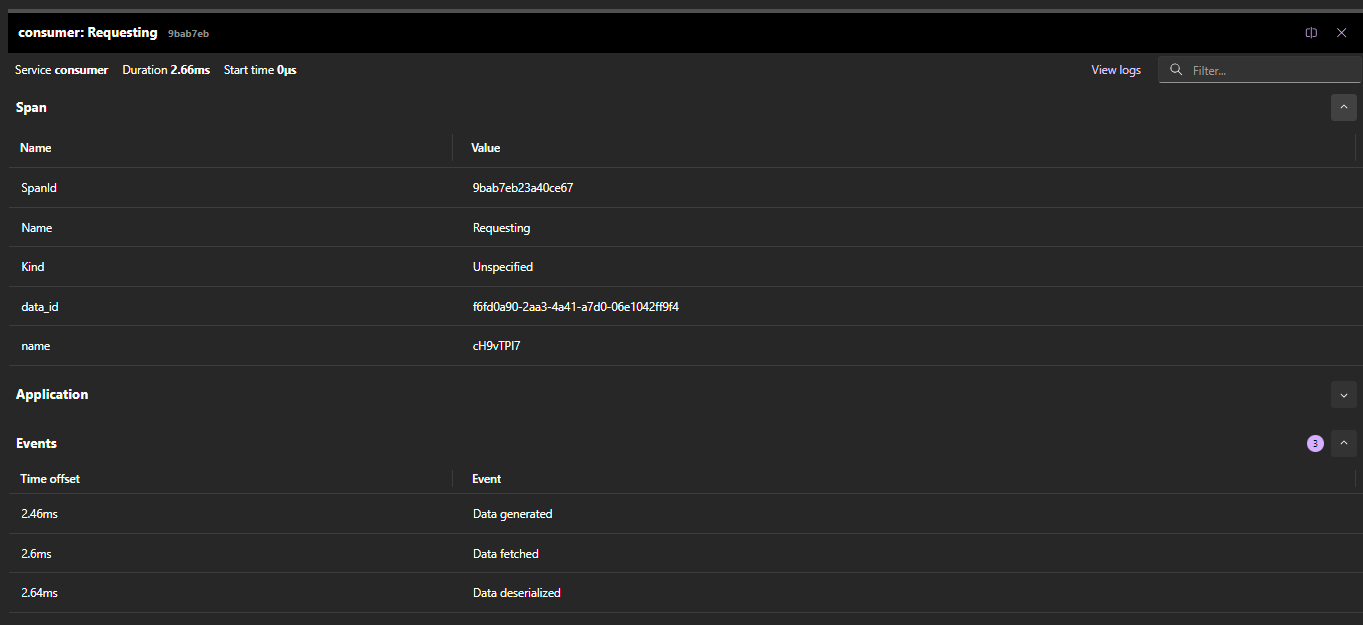 tags and events